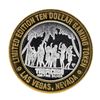 Image 1 : .999 Fine Silver Tropicana Las Vegas $10 Casino Limted Edition Gaming Token