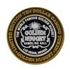 Image 2 : .999 Silver Golden Nugget Las Vegas $10 Casino Gaming Token Limited Edition