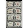 Image 1 : Lot of (4) 1953/A/B/C $2 Legal Tender Notes