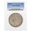 Image 1 : 1897-S $1 Morgan Silver Dollar Coin PCGS AU55