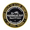 Image 1 : .999 Fine Silver Mandalay Bay Resort & Casino Las Vegas, NV $10 Limited Casino T