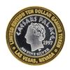 Image 1 : .999 Silver Caesars Palace Las Vegas, Nevada $10 Casino Limted Edition Gaming To