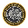 Image 2 : .999 Silver Caesars Palace Las Vegas, Nevada $10 Casino Limted Edition Gaming To