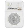 Image 1 : 1888 $1 Morgan Silver Dollar Coin w/ Nice Toning NGC MS64