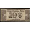 Image 2 : 1800's $100 Canal Banking Company Obsolete Bank Note
