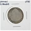 Image 1 : 1775 Potosi 2 Reales Silver Coin