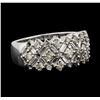 Image 1 : 14KT White Gold 1.50ctw Diamond Ring