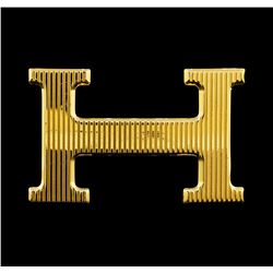 Hermes H Belt Buckle