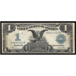 1899 $1 Black Eagle Silver Certificate Note