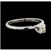Image 1 : 14KT White Gold 0.30ct Diamond Ring