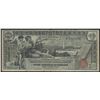 Image 1 : 1896 $1 Silver Certificate Educational Note Pinholes & Splits