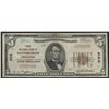 Image 1 : 1929 $5 National Bank Note of Pittsburgh Pennsylvania Charter #252