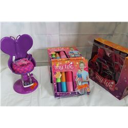 LOT OF 'MY LIFE' TOY DOLL ITEMS