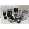 Image 1 : LOT OF STAINLESS THERMOS KETTLES AND MIXING BOWLS