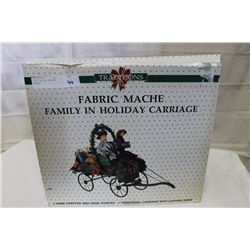 FAMILY HOLIDAY CARRIAGE ORNAMENT