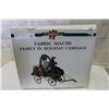 Image 1 : FAMILY HOLIDAY CARRIAGE ORNAMENT
