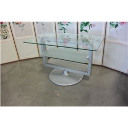 MODERN SWIVEL ENTERTAINMENT STAND