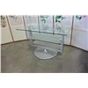 Image 1 : MODERN SWIVEL ENTERTAINMENT STAND