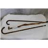 Image 1 : THREE WOOD CANES