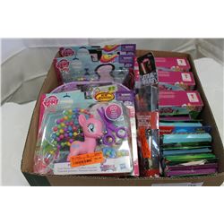 BOX OF NEW KIDS TOYS