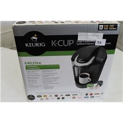 KEURIG K40 ELITE COFFEE MAKER