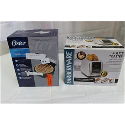 WAFFLE MAKER AND TOASTER