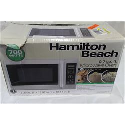 HAMILTON BEACH STAINLESS MICROWAVE