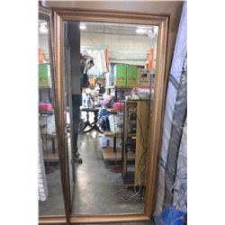 LARGE BEVELLED WALL MIRROR