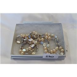 GENUINE FRESH WATER PEARL NECKLACE RETAIL $200