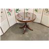 Image 1 : GLASS TOP DUNCAN PHYFFE TABLE