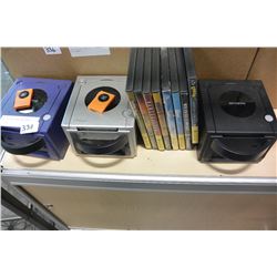 LOT OF GAME CUBES AND GAMES