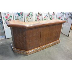 2-PIECE L-SHAPE BAR COUNTER