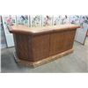 Image 1 : 2-PIECE L-SHAPE BAR COUNTER