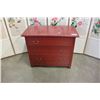 Image 1 : RED 3 DRAWER DRESSER