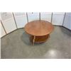 Image 1 : ROUND MAPLE COFFEE TABLE