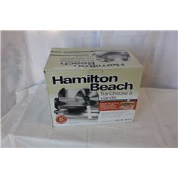 HAMILTON BEACH MEAT SLICER