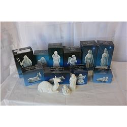 AVON NATIVITY CHARACTERS WITH ORIGINAL BOXES