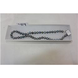 GENUINE FRESHWATER PEARL 18" NECKLACE RETAIL $200