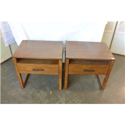 PAIR NEW DOMAS VITA NIGHTSTANDS WITH USB