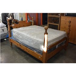 PINE DOUBLE BED FRAME