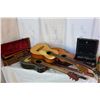 Image 1 : THREE PARTS GUITARS AND OTHE MUSICAL PARTS AND PIECES