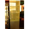 Image 1 : WHITE 7' ILLUMINATED BOOKSHELF