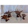 Image 1 : LOT OF 4 WOOD JETS