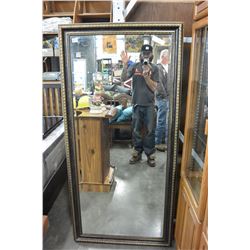 LARGE BEVELLED WALL MIRROR