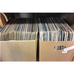 TWO BOXES OF RECORDS