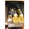 Image 1 : BOX OF CARAMEL CHOCOLATE SAUCE AND FLAVORED SYRUPS