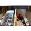 Image 1 : BOX OF COMICS AND DVD'S AND BOX OF COLLECTIBLES