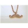 Image 1 : 14K ROSE GOLD PENDANT WITH CHAIN :1.8g/Diamond:0.07ct