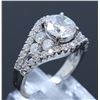 Image 3 : Silver & Cubic Zirconia Ring:4.93 Gms/Cubic Zirconia:1.38ct