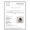 Image 3 : 3.44CT NATURAL MALAYA GARNET 18K ROSE GOLD RING